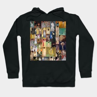 Gustav Klimt - Mosaic Hoodie